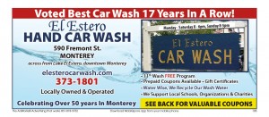 El Estero Car Wash Monterey Deals Discounts El Estero Car Wash Monterey 300x131 Coupons for Monterey, Salinas Great Deals and Discounts