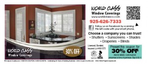 world class window coverings 6-11 Deals Discounts world class window coverings 6 11 300x131 FREE COUPONS FREE BAY AREA COUPONS, FREE TEXT COUPONS for Oakland, East Bay