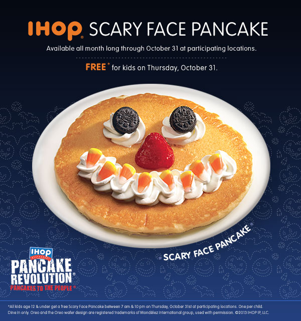 free ihop pancake